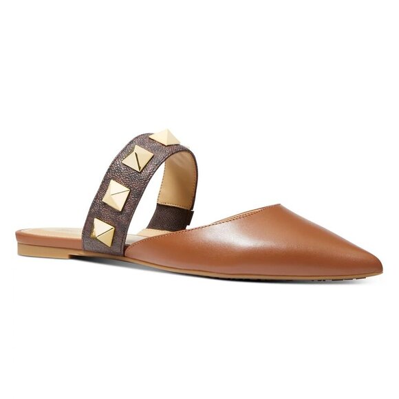 Michael Kors Women's Wren Studded Slip-On Flats - Picture 1 of 6